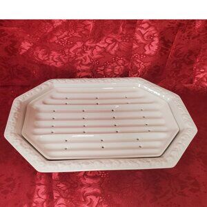 Rosenthal MARIA  interchangeable serving platter with drip tray